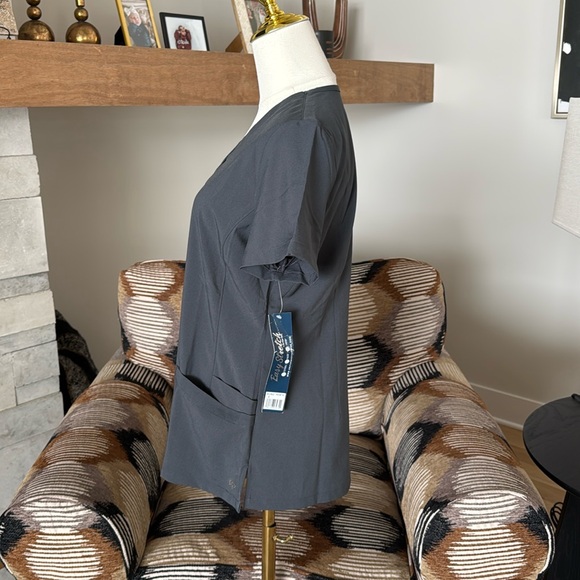 Easy Stretch Scrub Top - Picture 3 of 7